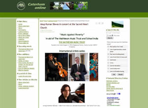 image of Caterham Surrey website