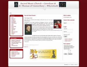 Sacred Heart website image
